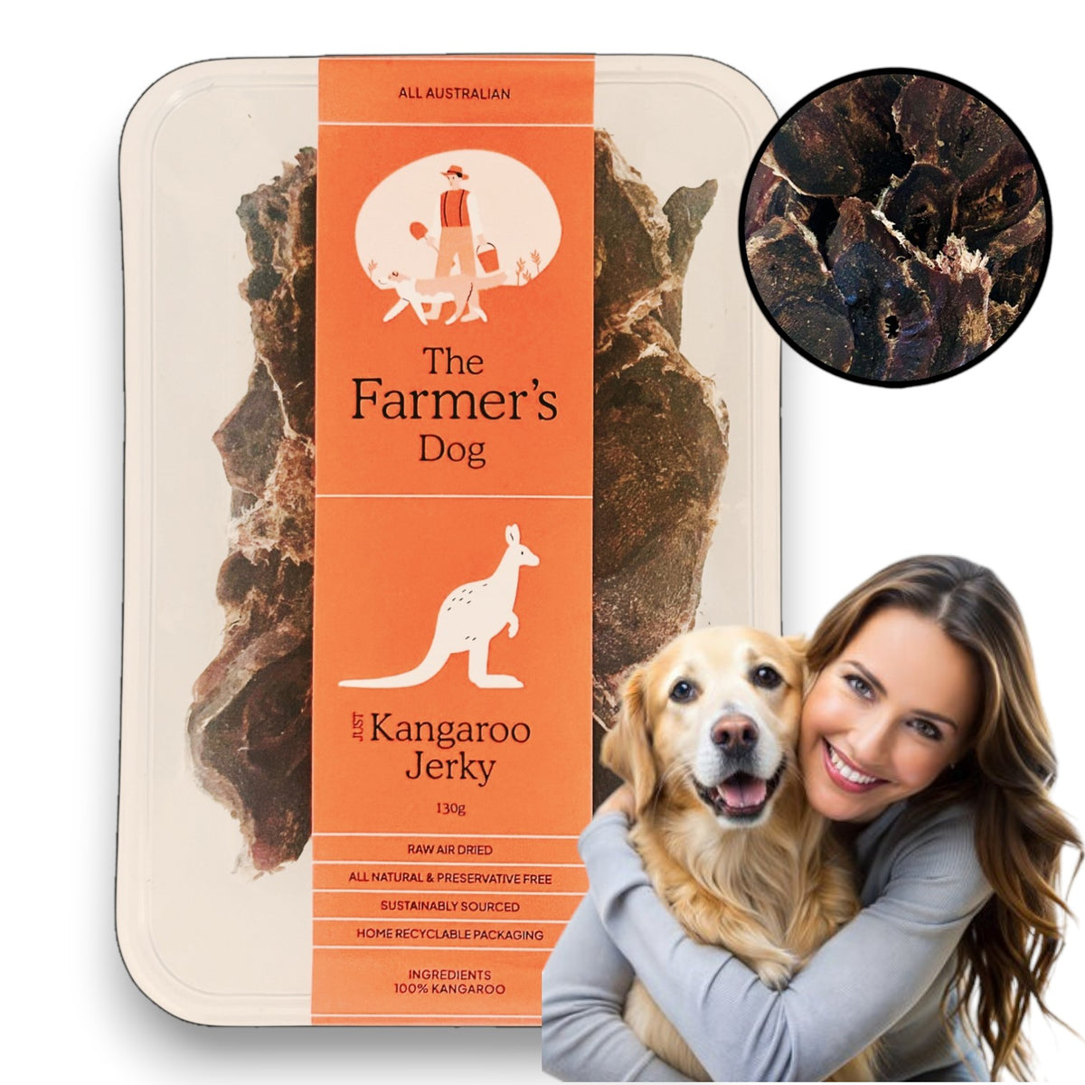 Pet Food Kangaroo Jerky For Dogs Prime100 Prime Pantry Jerky