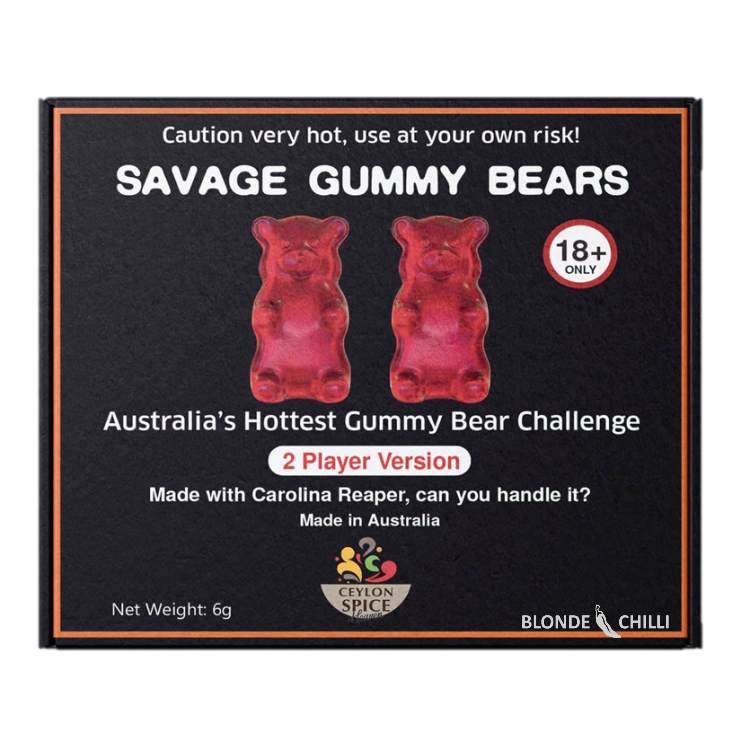 Australia's Hottest Gummy Bears - Savage Gummy Bears | Carolina Reaper