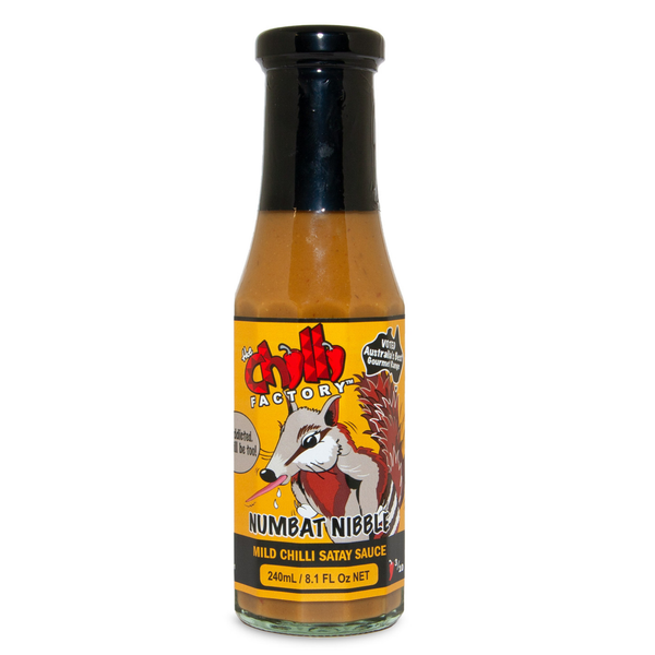 The Chilli Factory | Numbat Nibble Mild Chilli Satay Sauce
