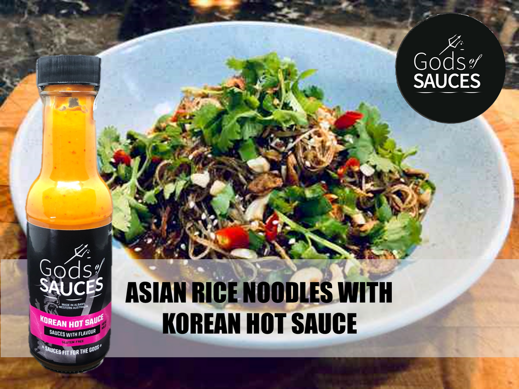 RECIPE: Asian Rice Noodles with Korean Hot Sauce