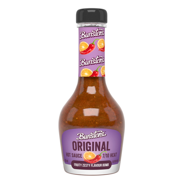 Bunsters Original Hot Sauce at BLONDE CHILLI >> NEW LABEL