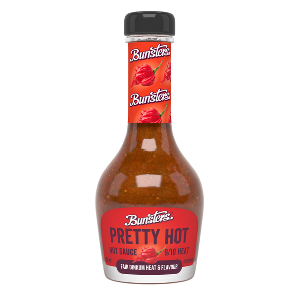 Bunsters PRETTY HOT Hot Sauce >> NEW PRODUCT