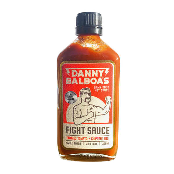 Danny Balboa's Fight Sauce - Smoked Tomato + Chipotle BBQ, 200ml bottle