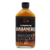 Pepper By Pinard Caribbean Habanero Hot Sauce 200ml bottle.