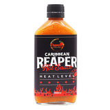 Pepper By Pinard Caribbean Reaper Hot Sauce 200ml bottle. Sold at Blonde Chilli Australia.
