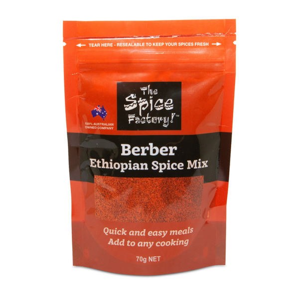 The Spice Factory Berber Ethiopian Spice Mix. Buy it at Blonde Chilli, Australia.