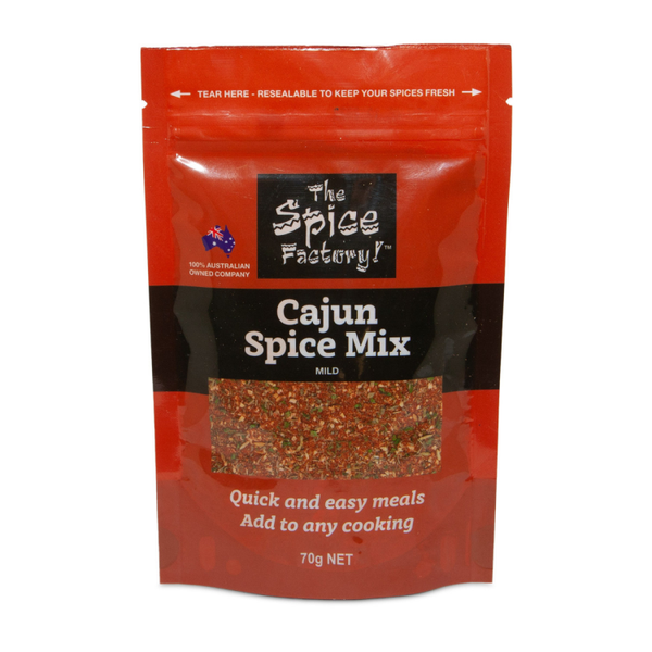 The Spice Factory Cajun Spice Mix. Buy it at Blonde Chilli, Australia.