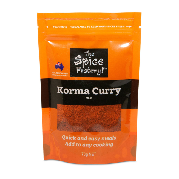 The Spice Factory Korma Curry. Buy it at Blonde Chilli, Australia.