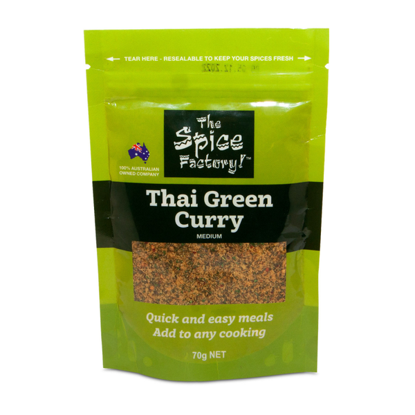 The Spice Factory Thai Green Curry. Buy it at Blonde Chilli, Australia.