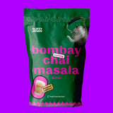 30g sachet of Aunty Jenny Bombay Cutting Chai Masala blend on pink background. Available to buy online in Australia at Blonde Chilli.