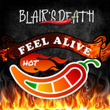 Blair's Death Feel Alive HOT logo