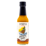 A bottle of Chickpotle Black Eyed Susan hot sauce as featured on Season 30 of Hot Ones. Buy Hot ones online in Australia at Blonde Chilli.