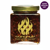 A 220g jar of Sunghue SUPER DEVILISH HOT Chilli Oil