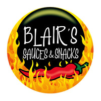 Blair's Death Sauce Logo for BLONDE CHILLI (Australia).  Buy hot sauce wholesale and retail in Australia.