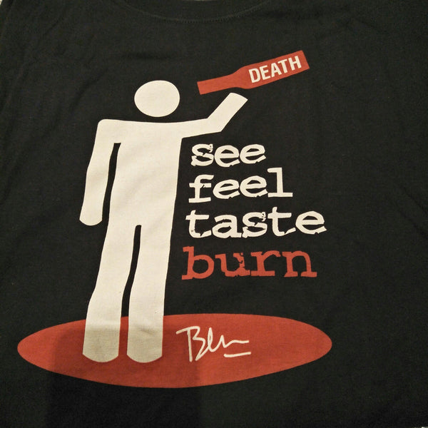 Blair's Death Sauce | SEE FEEL TASTE BURN tshirt