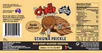 The Chilli Factory Echidna Prickle Mild Honey Mustard Dressing. Australian Hot Sauce sold by Blonde Chilli Australia.