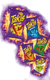 Takis snacks. Fuego and Blue Heat now available at Blonde Chilli in Australia.