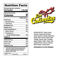 Los Calientes VERDE nutrition facts and ingredients