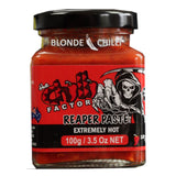 The Chilli Factory Carolina Reaper Paste. Australian Hot Sauce sold by Blonde Chilli Australia.