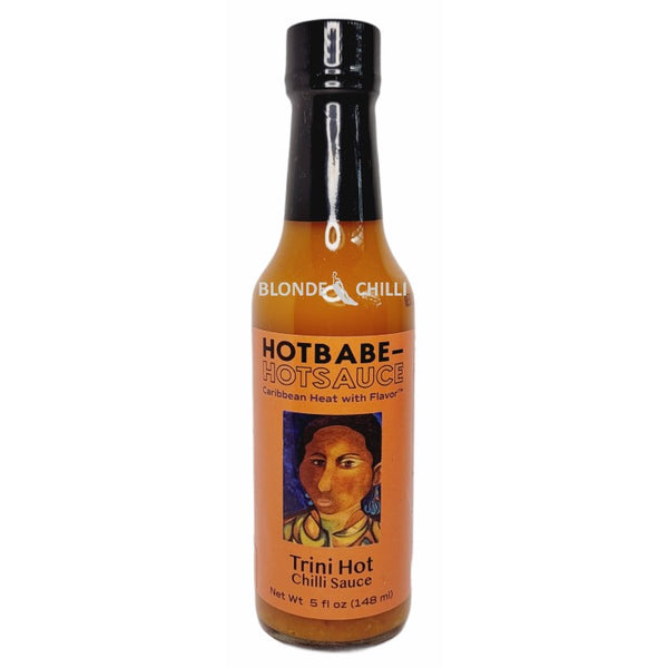 HotBabe-HotSauce Trini Hot Chilli Sauce. Caribbean Heat with Flavour. Available to buy today at Blonde Chilli Australia.