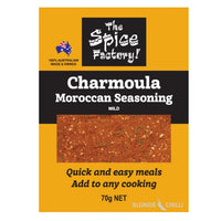 The Spice Factory Charmoula Moroccan Seasoning. Buy it at Blonde Chilli, Australia.