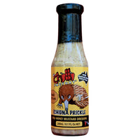 The Chilli Factory Echidna Prickle Mild Honey Mustard Dressing. Australian Hot Sauce sold by Blonde Chilli Australia.