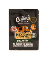 Culley's Mexican Seasoning Mix in Fajita flavour for Blonde Chilli Australia - old style packaging - front view