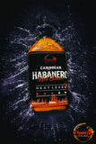 Pepper By Pinard Caribbean Habanero Hot Sauce in a splash of water.