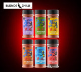 Culley's Full Set of BBQ barbecue meat rubs for low n slow grilling. Now available at Blonde Chilli to buy in Australia.