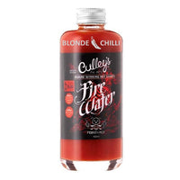 CULLEY'S Firewater Hot Sauce is available at BLONDE CHILLI, Australia