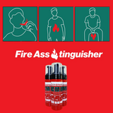 Fire Asstinguisher. A soothing preparation for your bum to relieve post chilli burn.