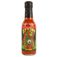 First We Feast presents Eye Of The Scorpion Hot Sauce by HEATONIST. Made exclusively for Hot Ones: The Game Show.