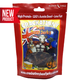 Buy Crackatinny Beef Jerky HOT at Blonde Chilli. Wholesale or Retail.