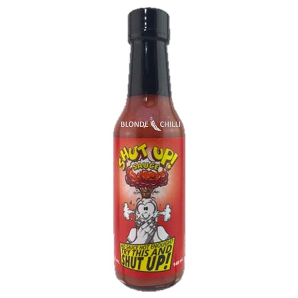 Sauceworks Co. Shut Up! Sauce for Blonde Chilli Hot Sauce Shop, Australia.