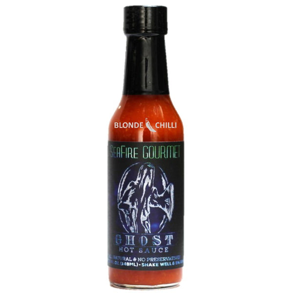 Seafire Gourmet's Ghost Hot Sauce for Blonde Chilli, Australia.