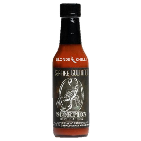 Seafire Gourmet Scorpion Hot Sauce for Blonde Chilli, Australia,
