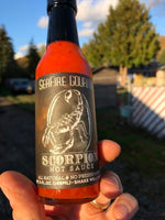 Seafire Gourmet Scorpion Hot Sauce for Blonde Chilli, Australia,
