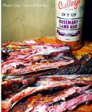 Cook low n slow bbq with Culley's Rosemary Lamb Rub.