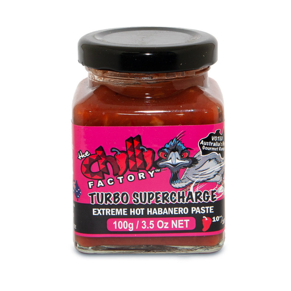 The Chilli Factory | Turbo Supercharge Extreme Hot Habanero Paste