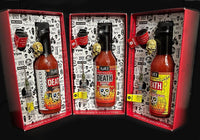 Blair's ALL NEW Controlled Death Sauce. Available in 3 colours.