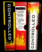 Blair's ALL NEW Controlled Death Sauce. Box Side View.