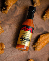 The Last Dab Apoloo with chicken wings as seen on Hot Ones.