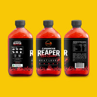 Pepper By Pinard Caribbean Reaper Hot Sauce 200ml bottle. 3 views.
